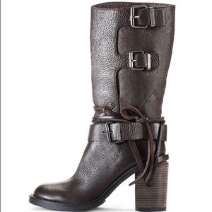 COPY - Vince Camuto Skylas heeled leather boots